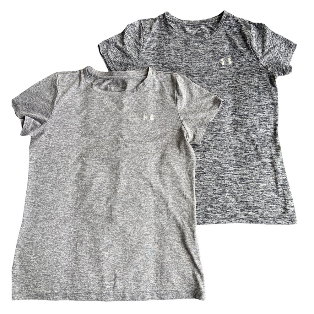 Under Armour Crew Neck Short Sleeve Athletic Shirt | 
Lot of 2 Medium